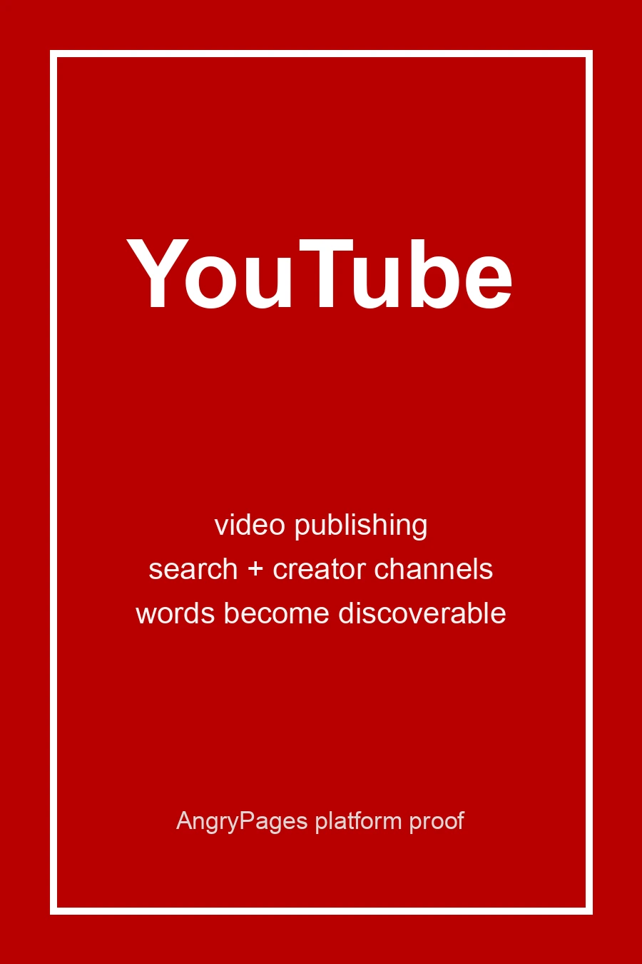 YouTube